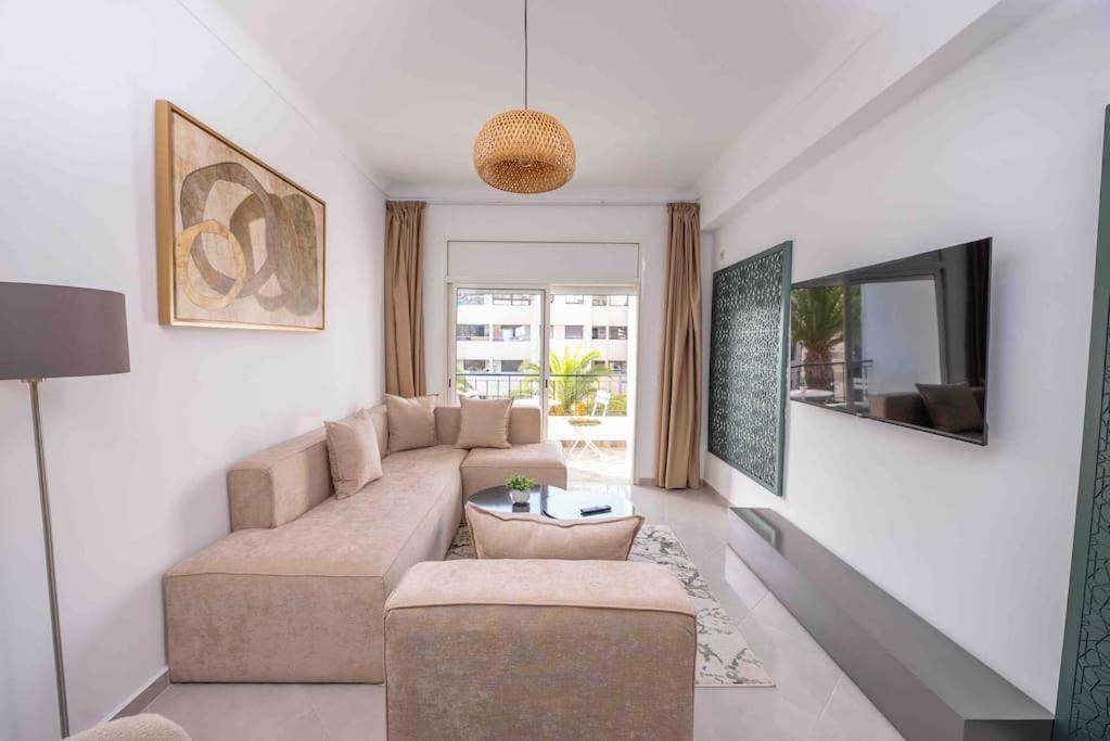 Tradition Meets Modern: 2Br Flat In Rabat Hassan Exterior foto